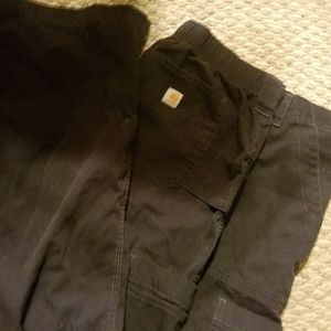 Men's black carhart pant xl